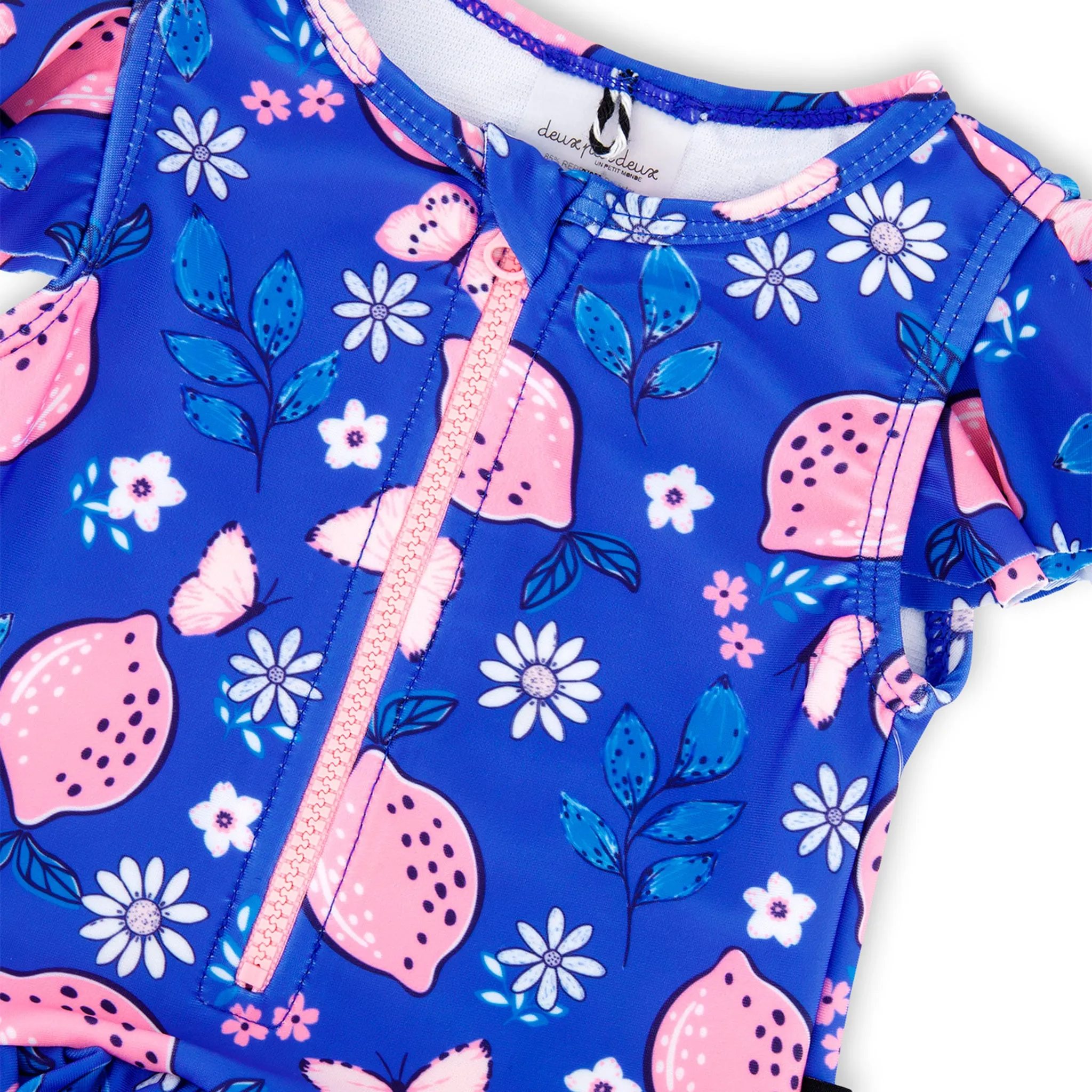Deux par Deux Maillot UV Citron 3-24mois