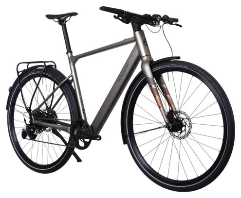 Vélo Ville Electrique Bergamont E-Sweep Tour Shimano Cues 10V Mahle 250Wh Gris 2023 - Vélo d'Exposition