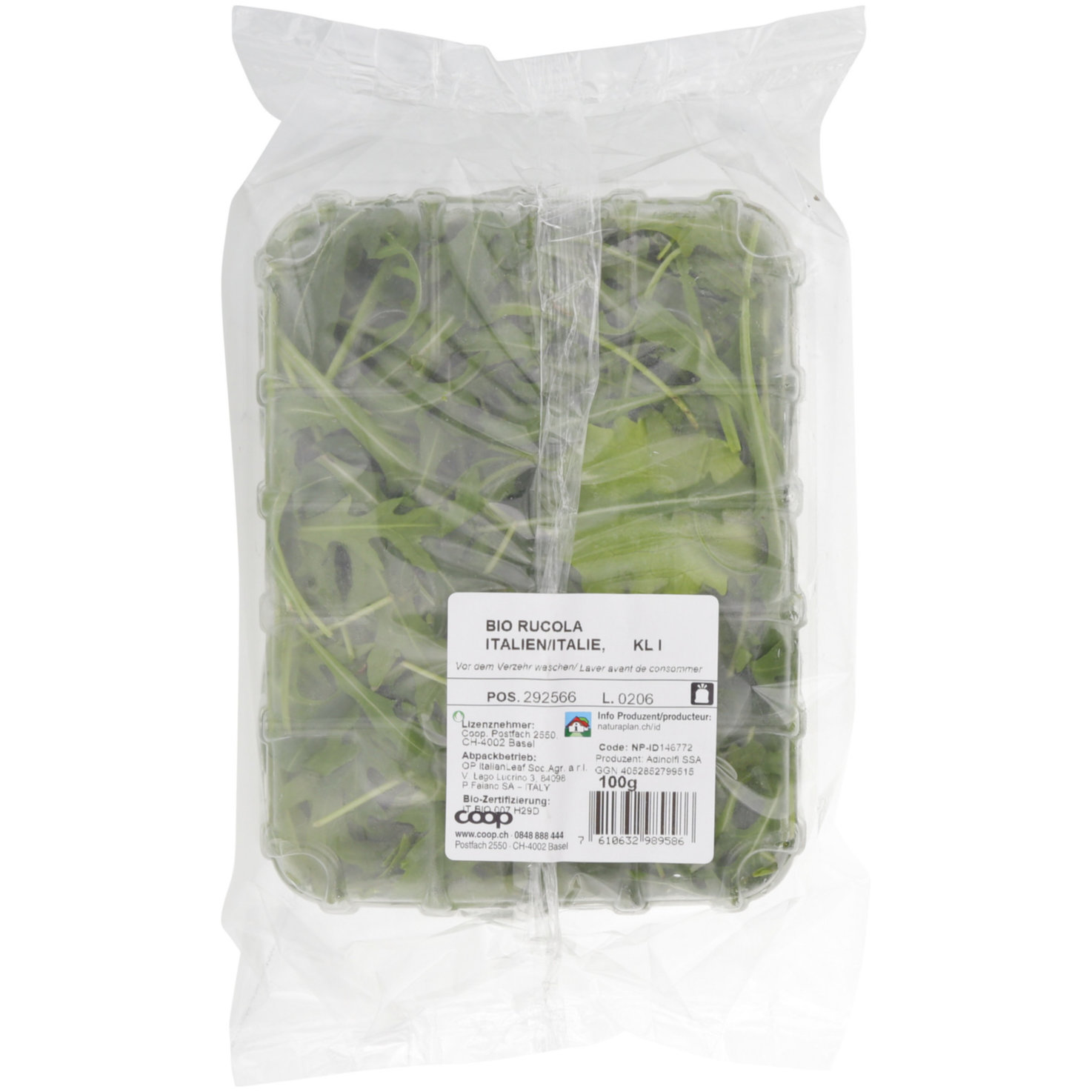Naturaplan Bio Rucola -