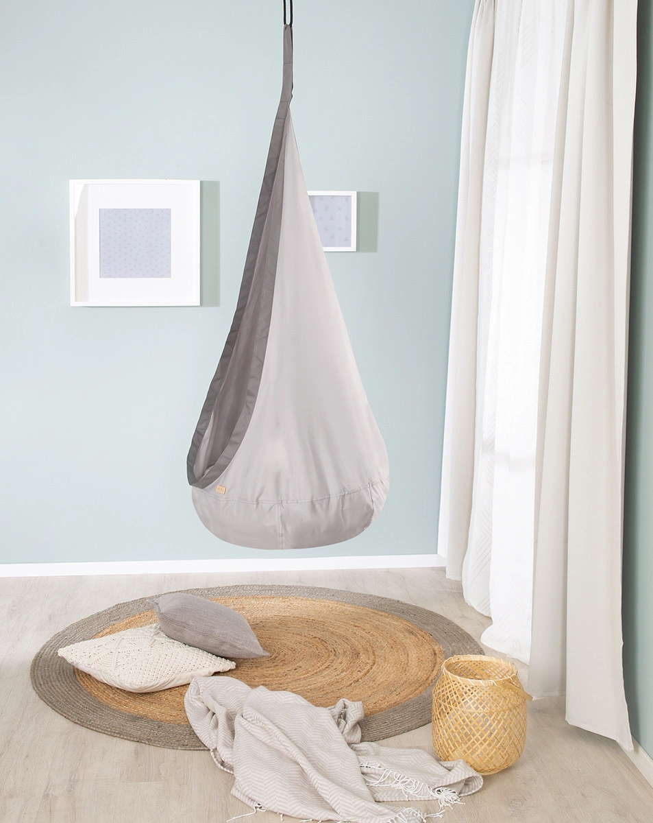 Hängesack (Farbe: taupe/grau)