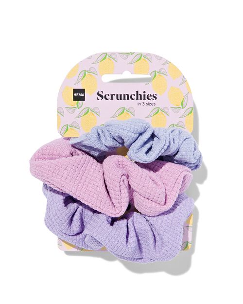 3 chouchous dans 3 dimensions violet