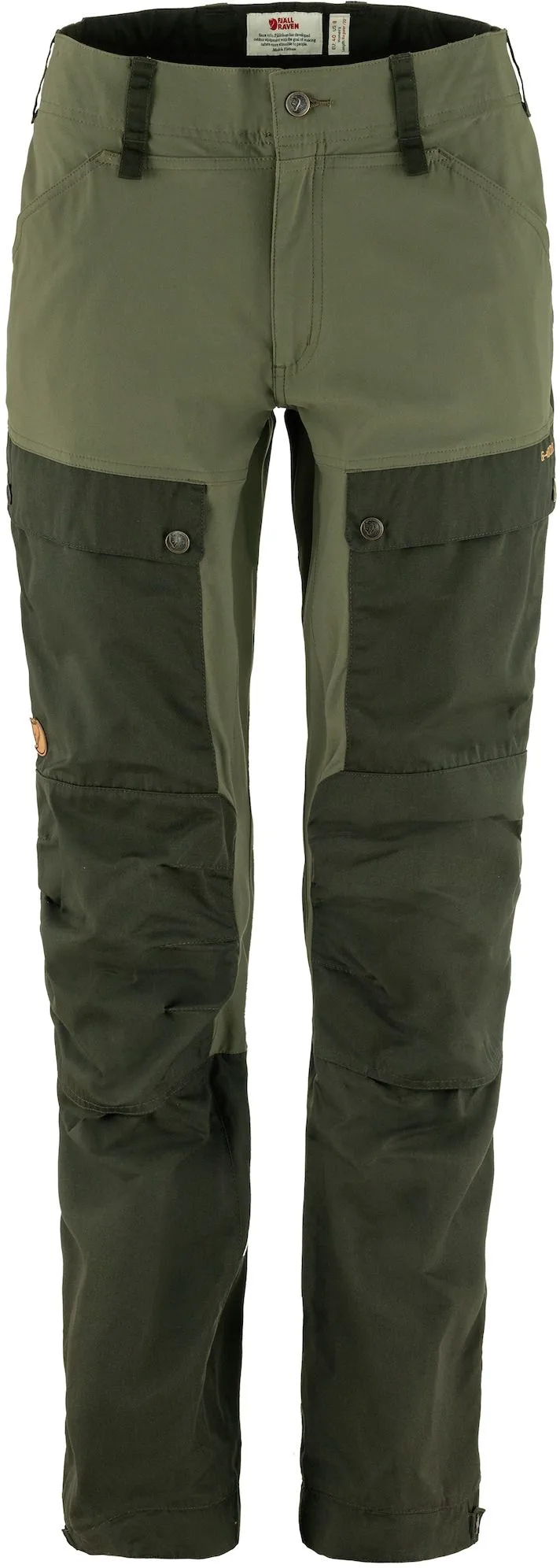 Fjällräven Women's Keb Trousers Curved Deep Forest-Laurel Green