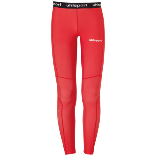 Calça legging longa Distinction Pro vermelha da Uhlsport