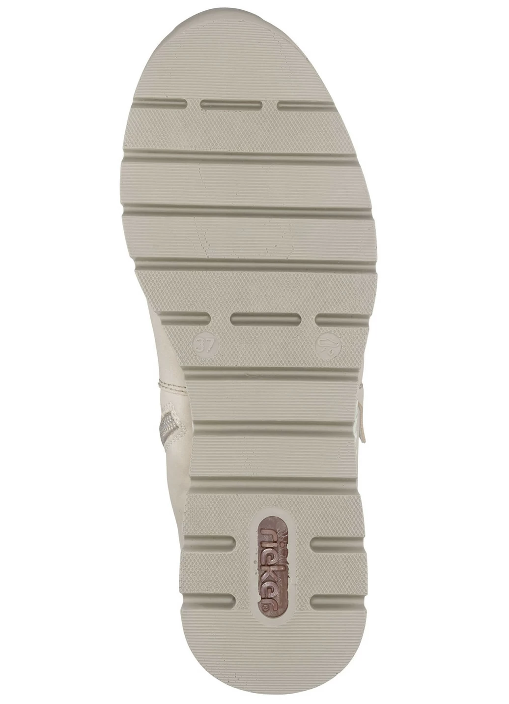 Rieker Stiefelette aus weichem Nubukmaterial