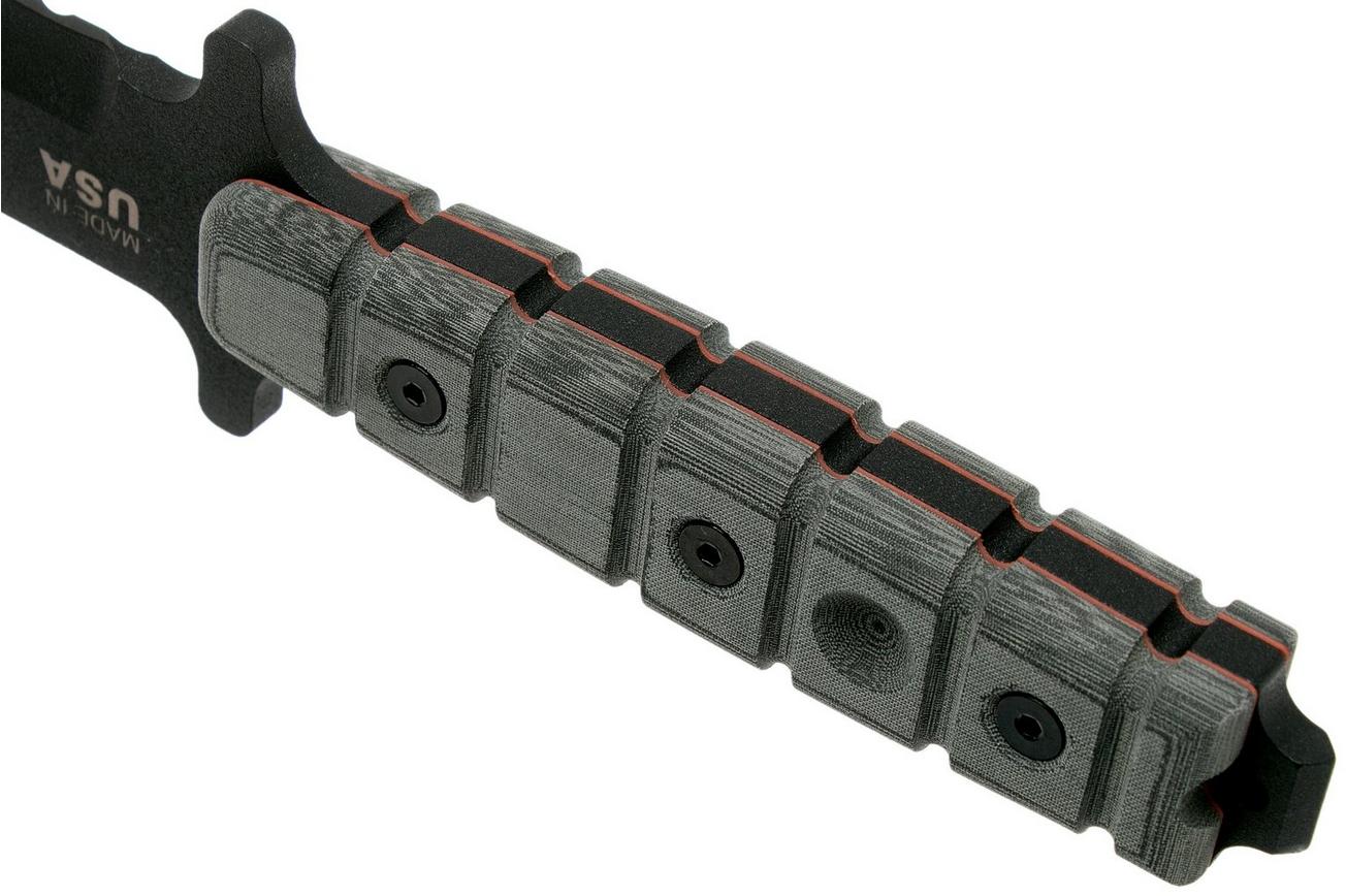 TOPS Knives US Combat Knife outdoormes, Serrated, US-01-SERR, Szabo-design