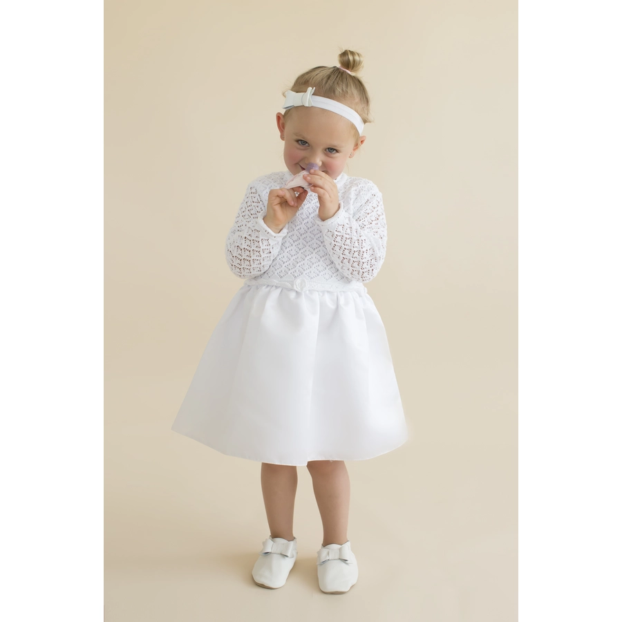 HOBEA Taufkleid Sarah weiß