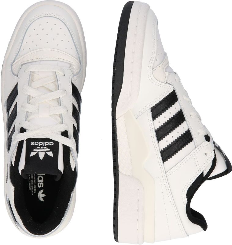 adidas - Forum Low - Basketbalschoenen - Zwart - Leer/Synthetisch