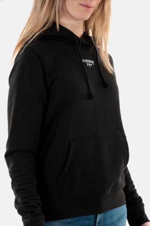 Sweat tommy jeans essential logo bds black