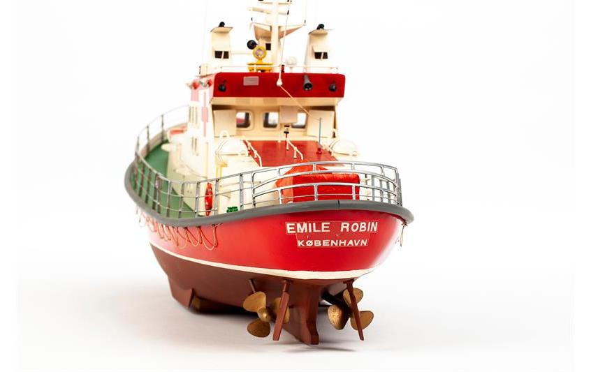 Bausatz Emile Robin 1:33, 605 mm<br>Detaillierter Modellbausatz eines Rettungsbootes