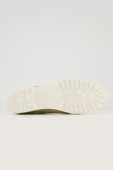 Chelseaboots, Stretcheinsatz, Streifenoptik, Weite H
