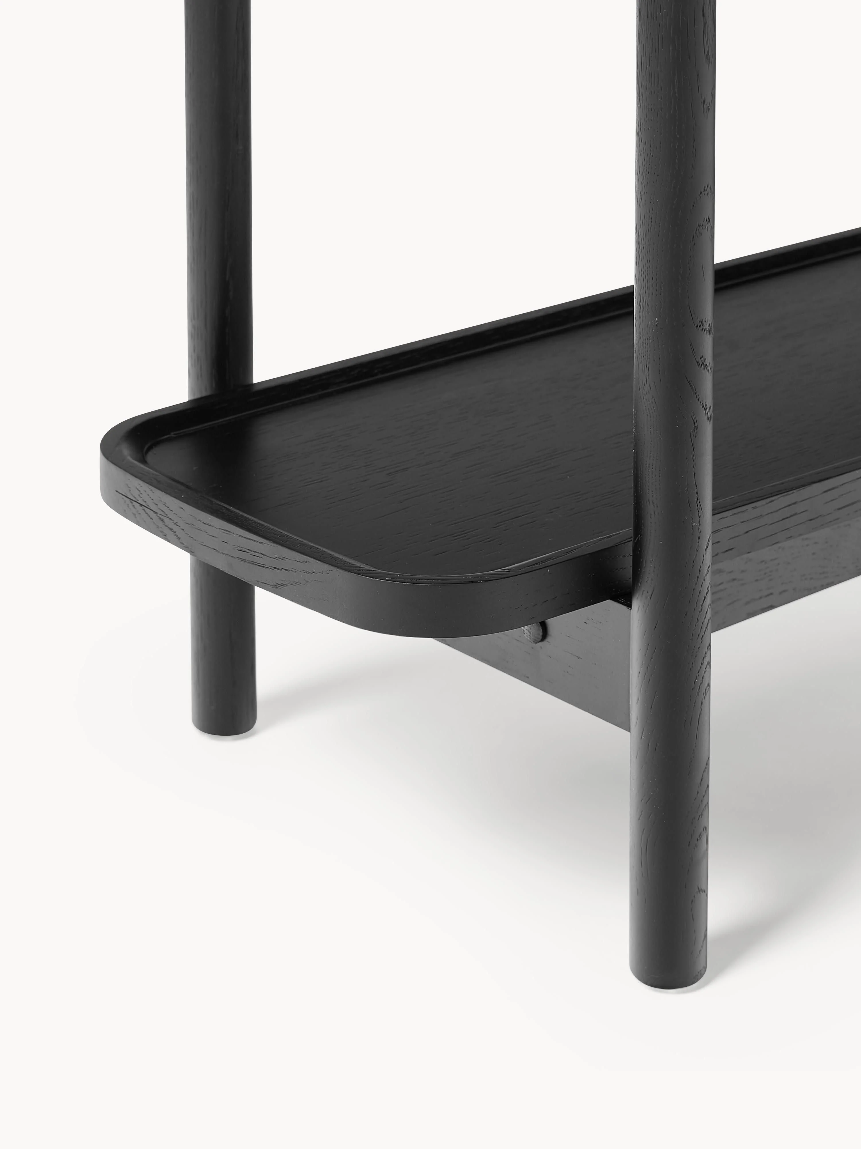 Lage houten wandkast Libby