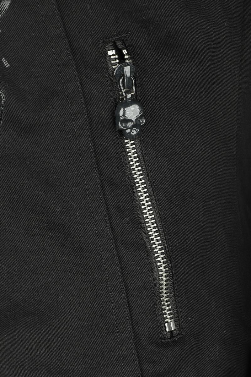 Manteau avec Impirmés Brillants | Rock Rebel by EMP Veste d'hiver