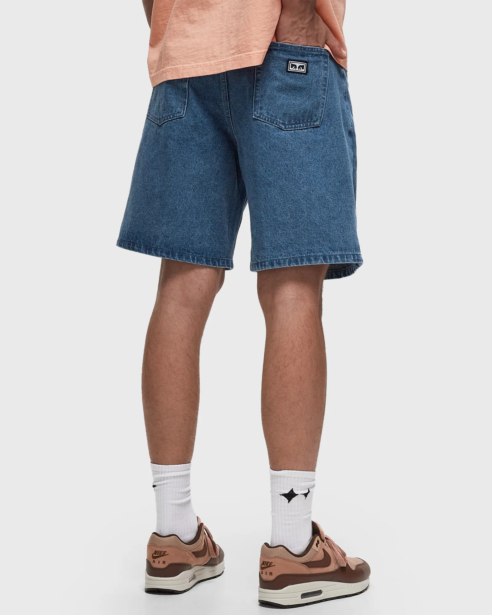 Obey Bigwig baggy denim short