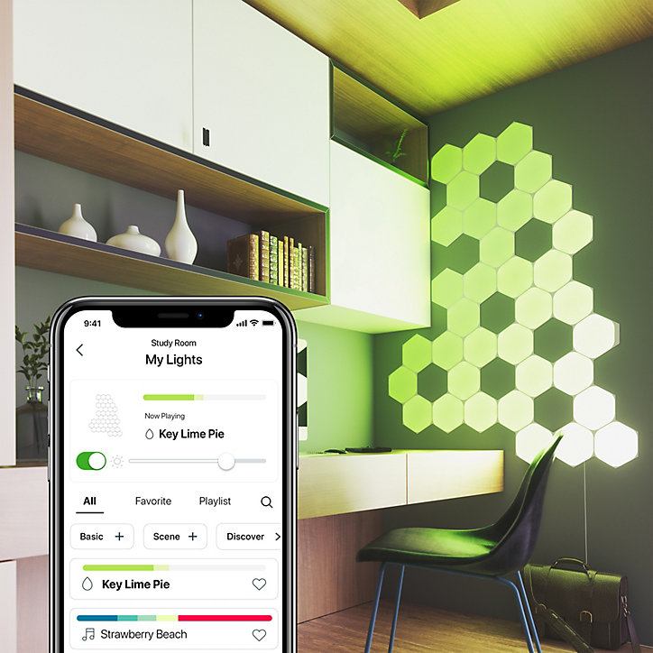 Kit d'extension Nanoleaf Shapes hexagones 3 panneaux LED