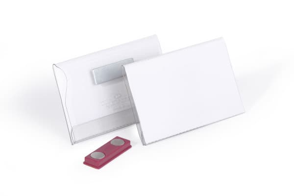 Durable 811719, Merke, Landskap, PVC, Gjennomsiktig, Hvit, Side, Pakke