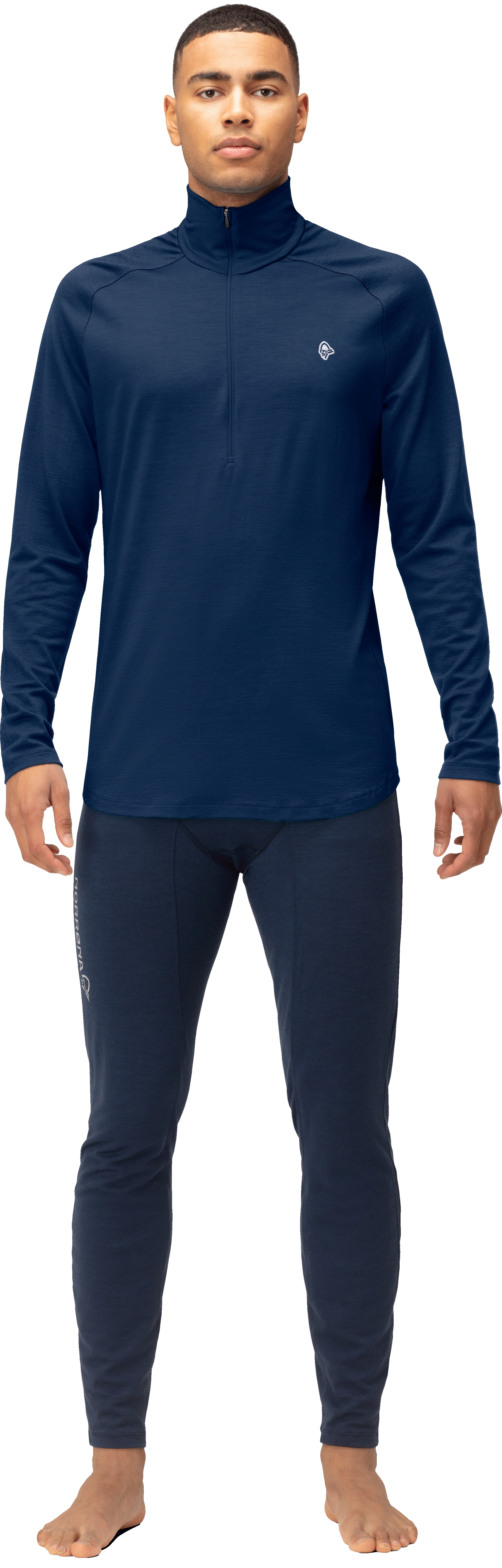 femund pureUll Zip Neck M's