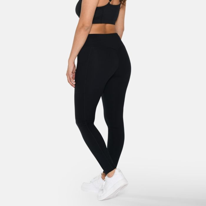 Zebdia Dame Lange tights Running Tights Sort