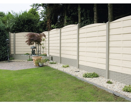 Betonnen schuttingpaneel Standaard Elegant 200x38,5x3,5cm