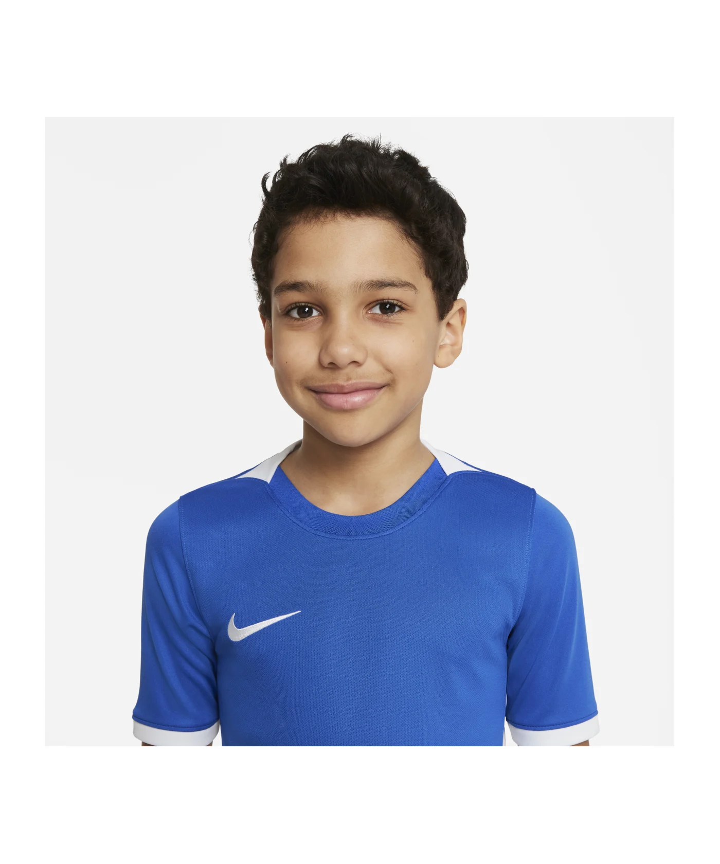 Nike Challenge IV Trikot Kids Blau Weiss F463