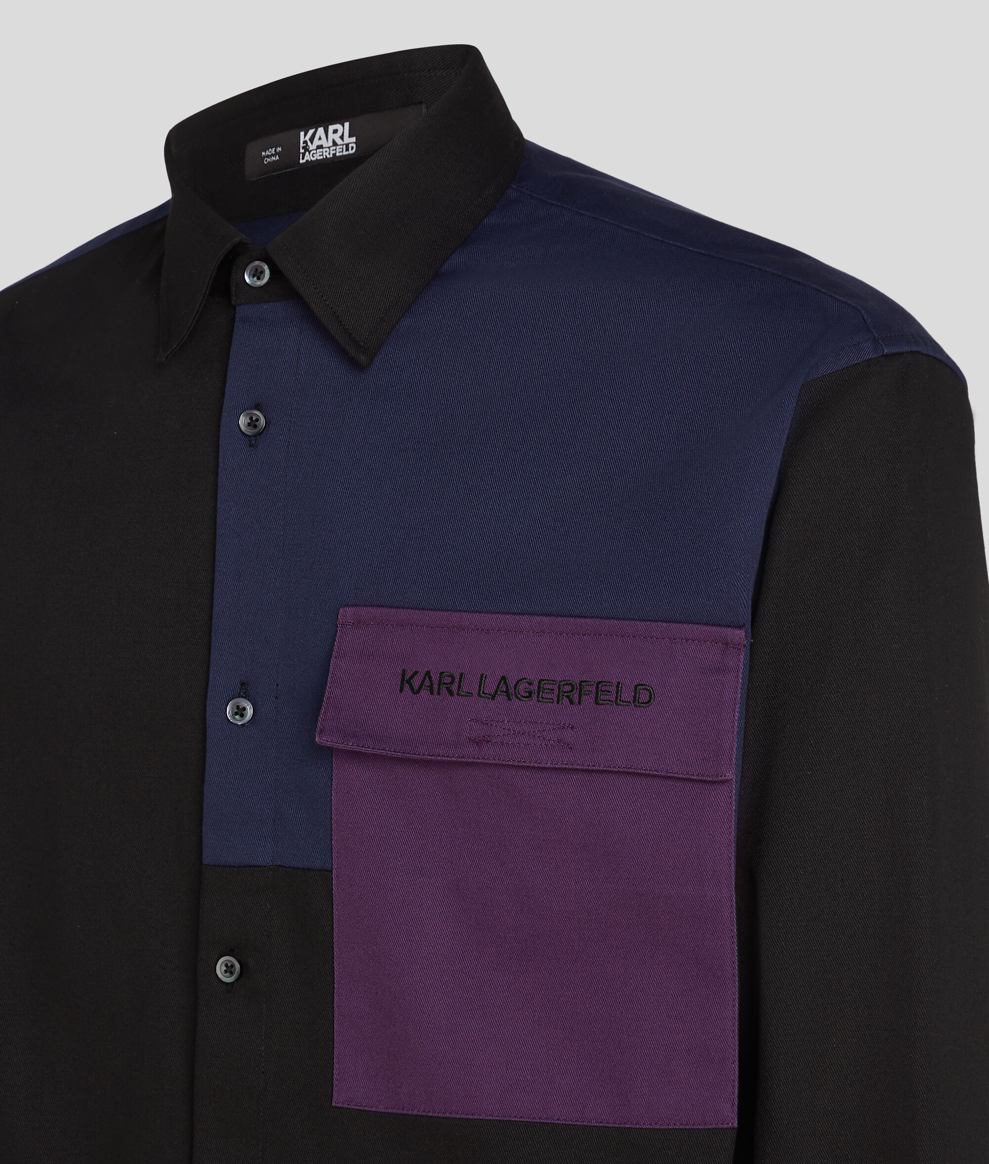 CHEMISE COLOR-BLOCK