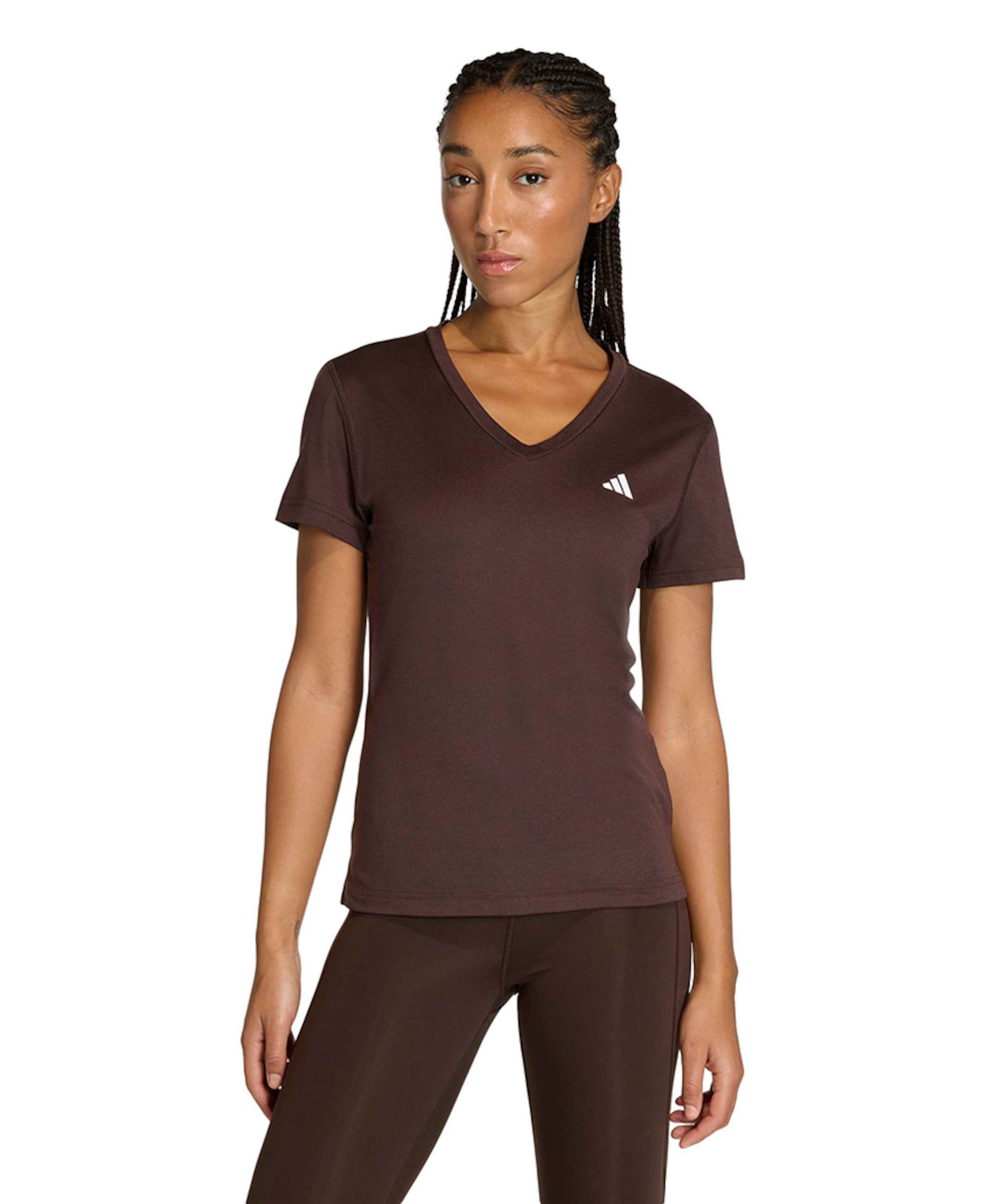 Adidas Dames t-shirt bruin
