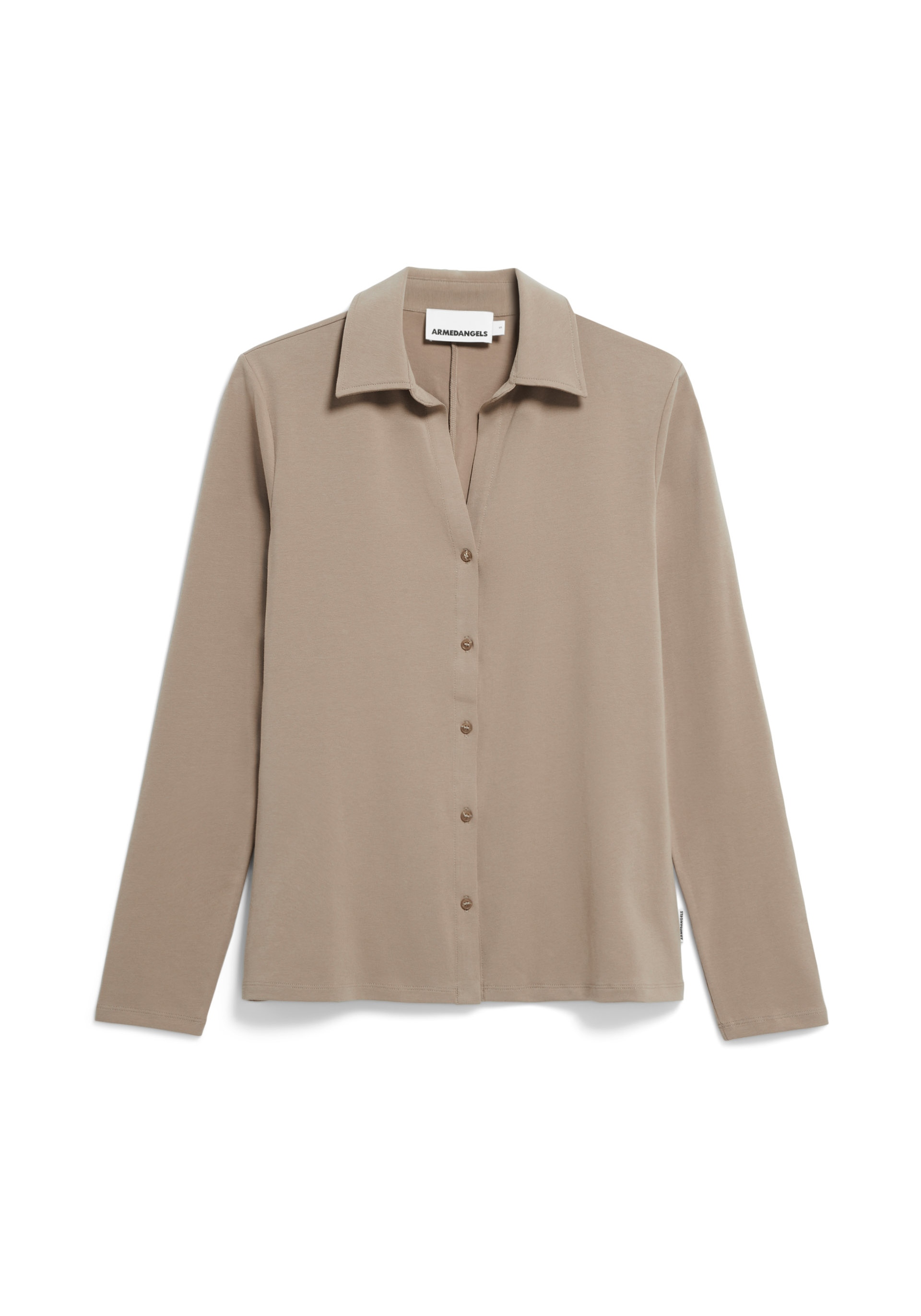 Armedangels Bluse Nalaannia Shiitake