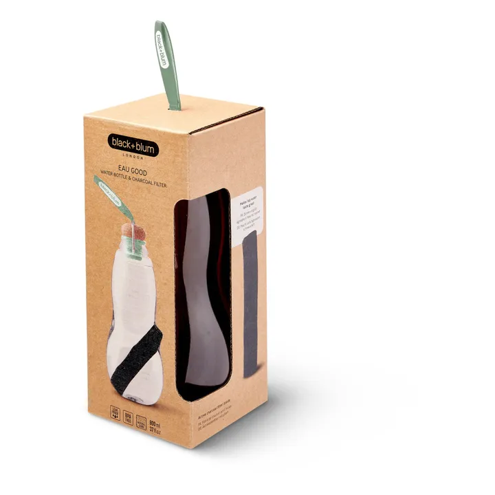 Black + Blum Bouteille filtrée | Vert olive