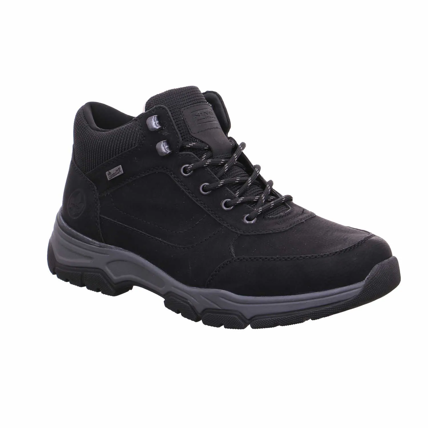RIEKER Winter-Boots Schwarz Lederimitat