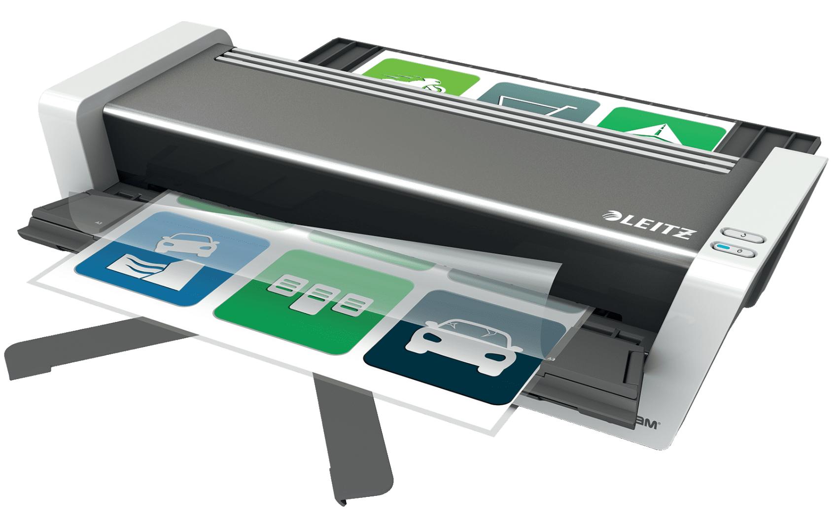 Laminiergerät iLAM Touch 2 Turbo A3, 250 mic<br>Fotofähiges Heisslaminiergerät mit «Easy Feed»-System für Formate bis A3