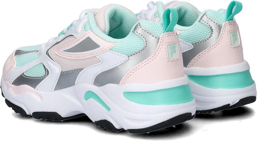 Fila Ray Tracer sneakers turquoise lichtroze