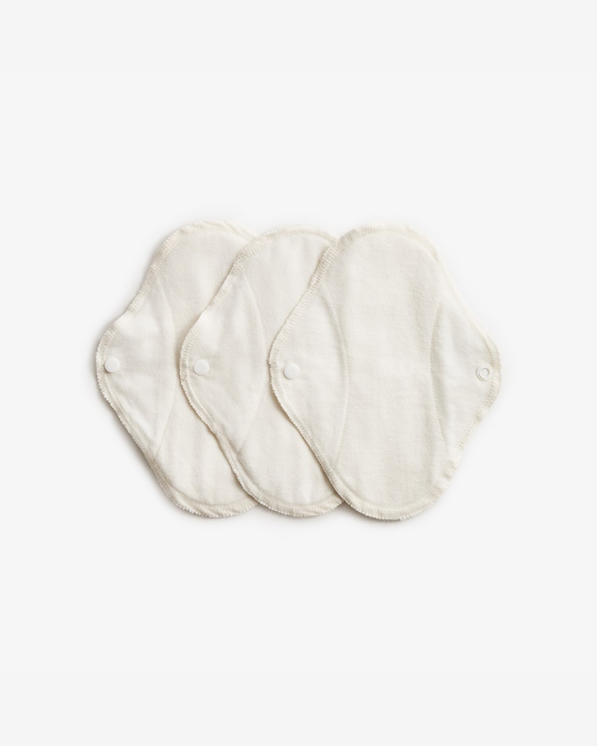 3pk Gjenbrukbare Truseinnlegg i Light Flow – Øko Bomull | Panty Liner Classic