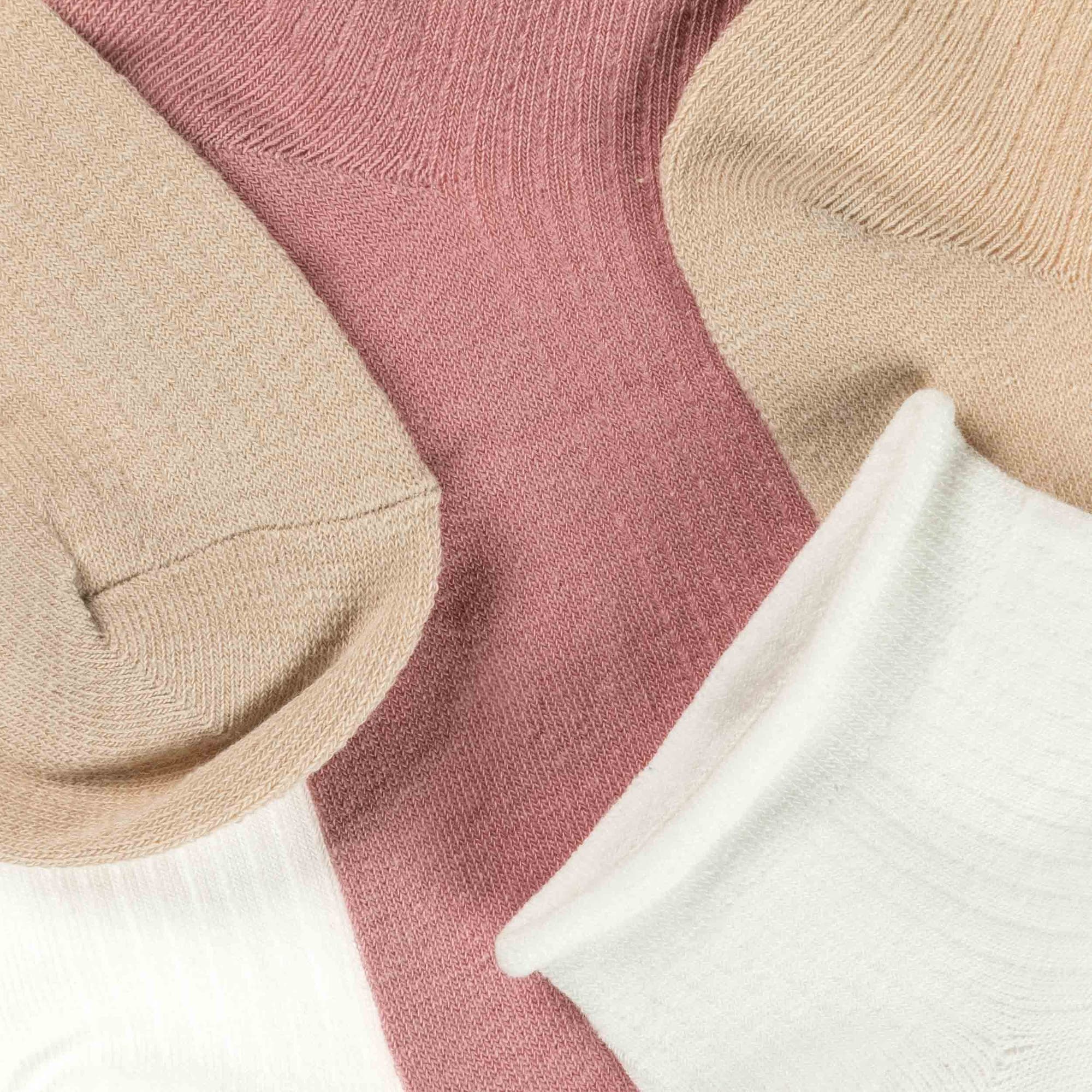 Chaussettes Femme beige