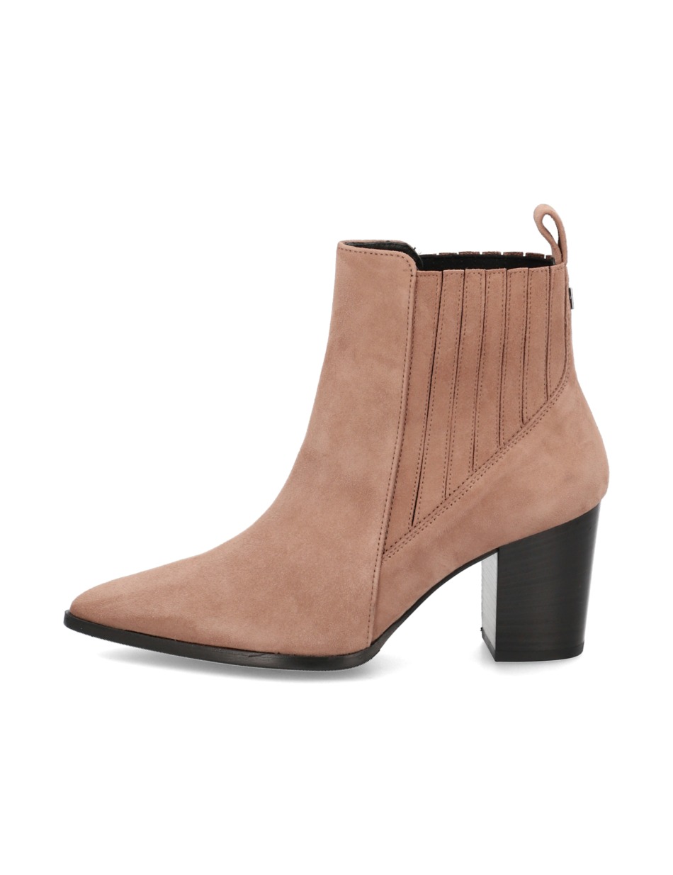 Veloursleder Stiefelette