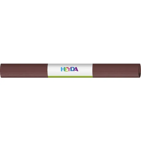 Heyda Krepp-Papier, mittelbraun, 50 x 250cm