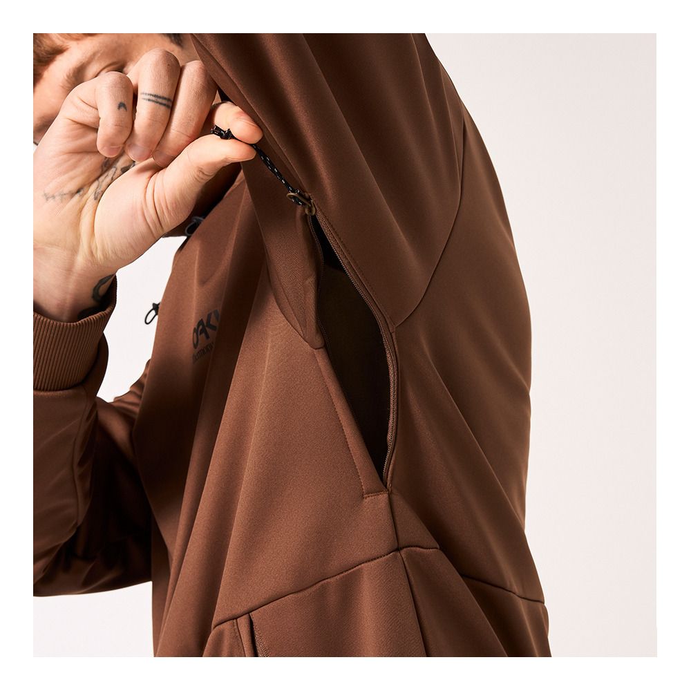 Oakley PARK RC SOFTSHELL - Sweat Homme carafe