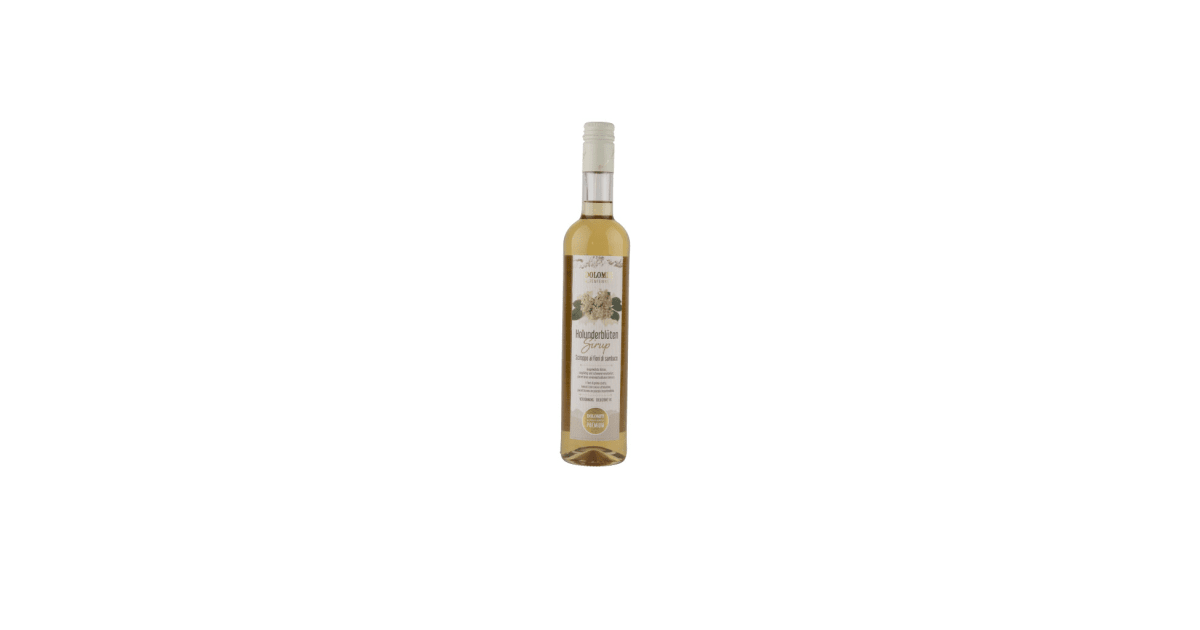 Dolomiti Holunderblütensirup 0,5 Liter (Einweg)