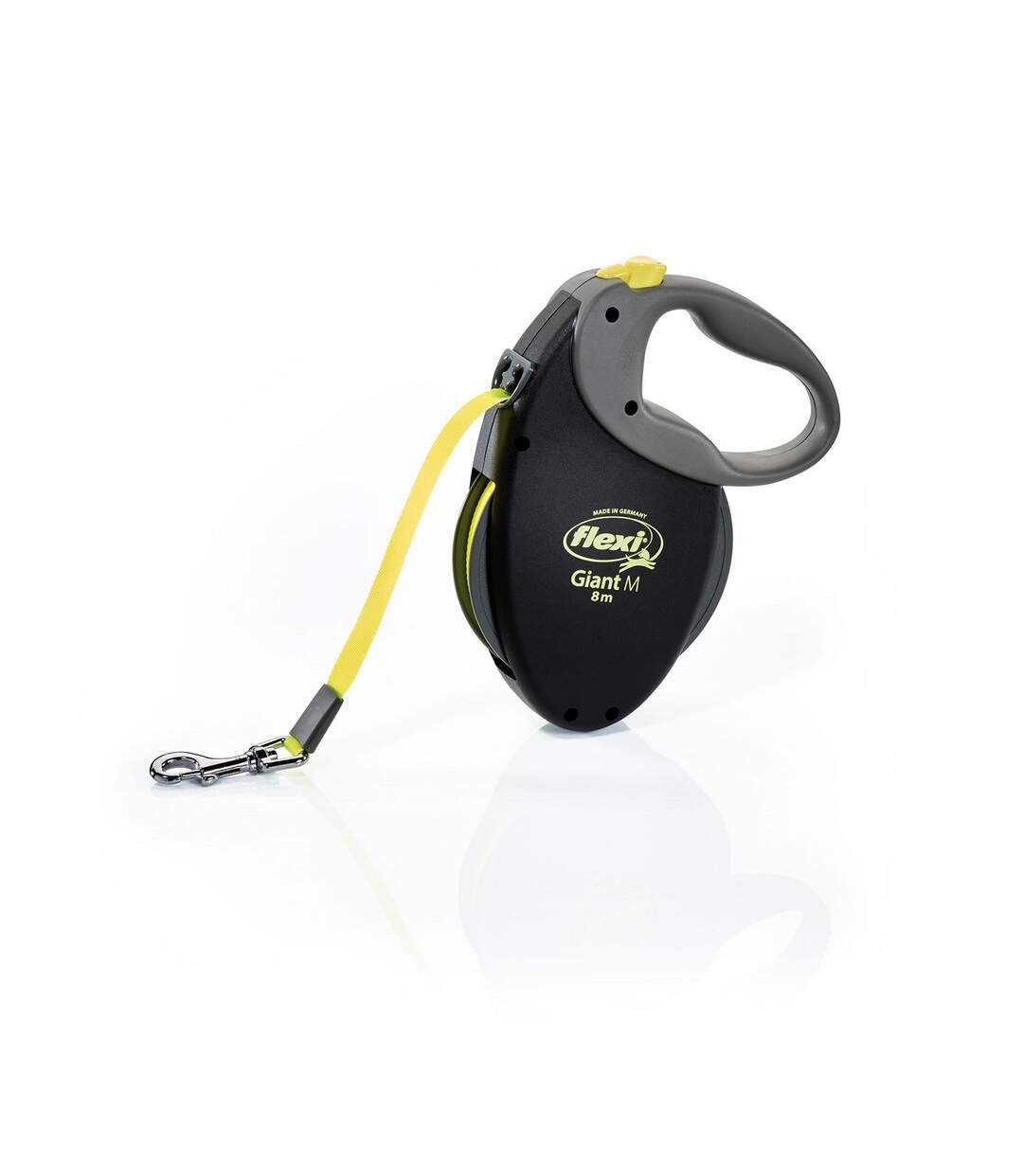 Flexi - Laisse rétractable pour chiens GIANT NEON (Jaune néon) (8 m) - UTTL5363
