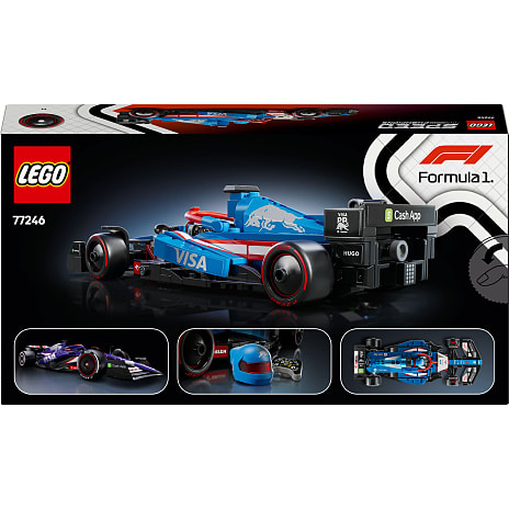 LEGO Speed Champions Visa Cash App RB VCARB 01 F1-racerbil 77246