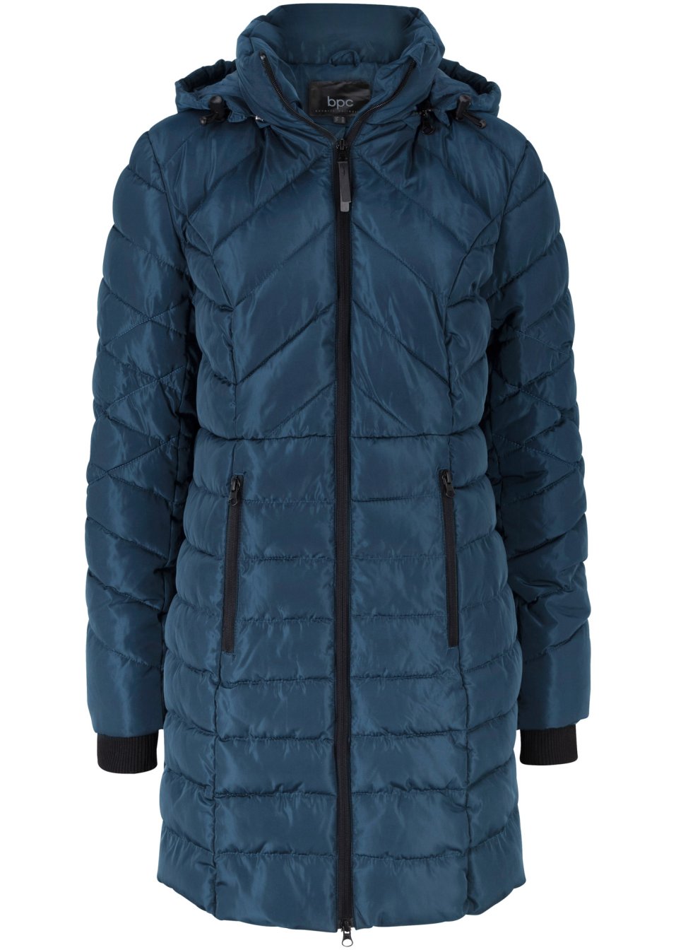 Veste longue matelassée, rembourrée