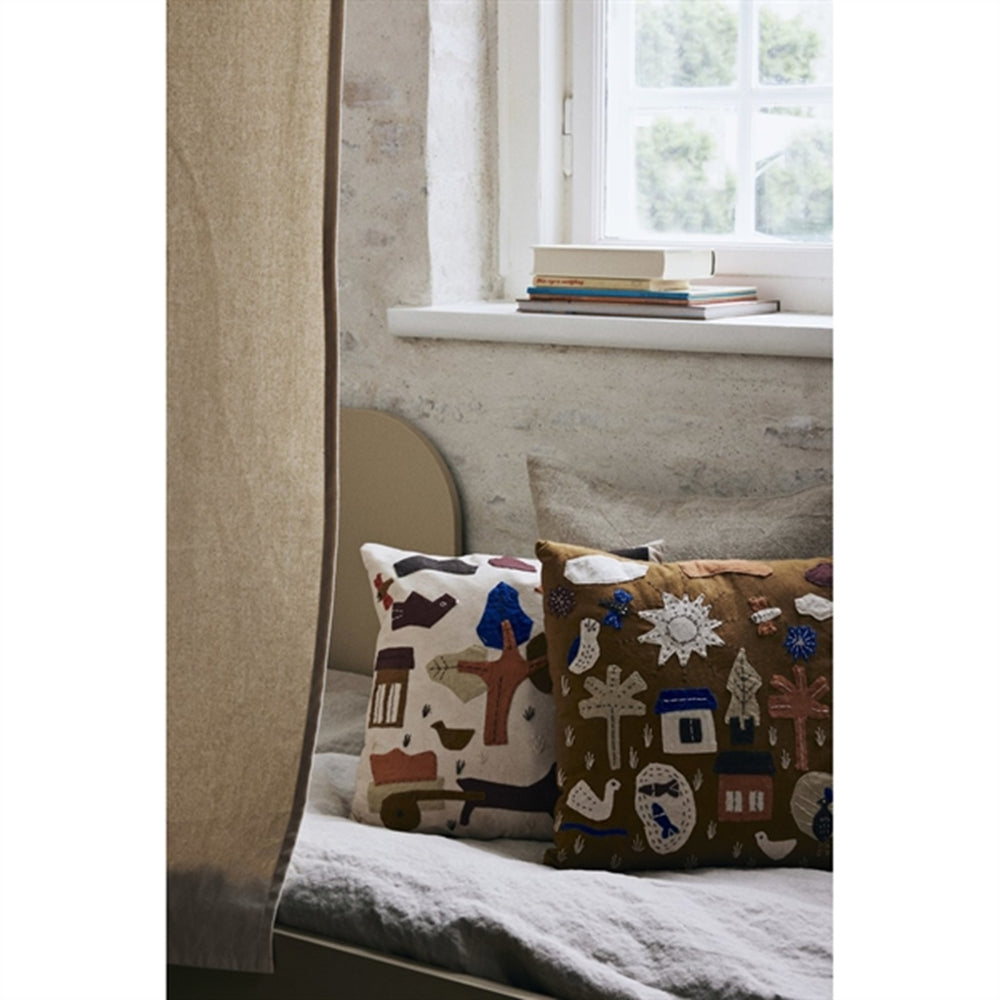 Village Pude Off-White - Ferm Living → Luksusbaby.dk