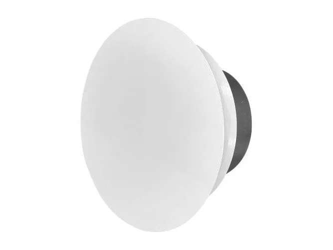 Diffuser EUROPLAST DMT125, d125 mm, universal, white, metal