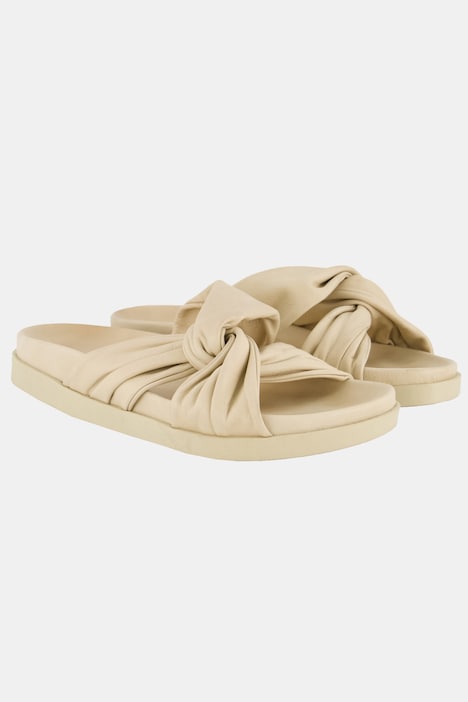 Leder-Sandalen, Doppelriemen, Weite H