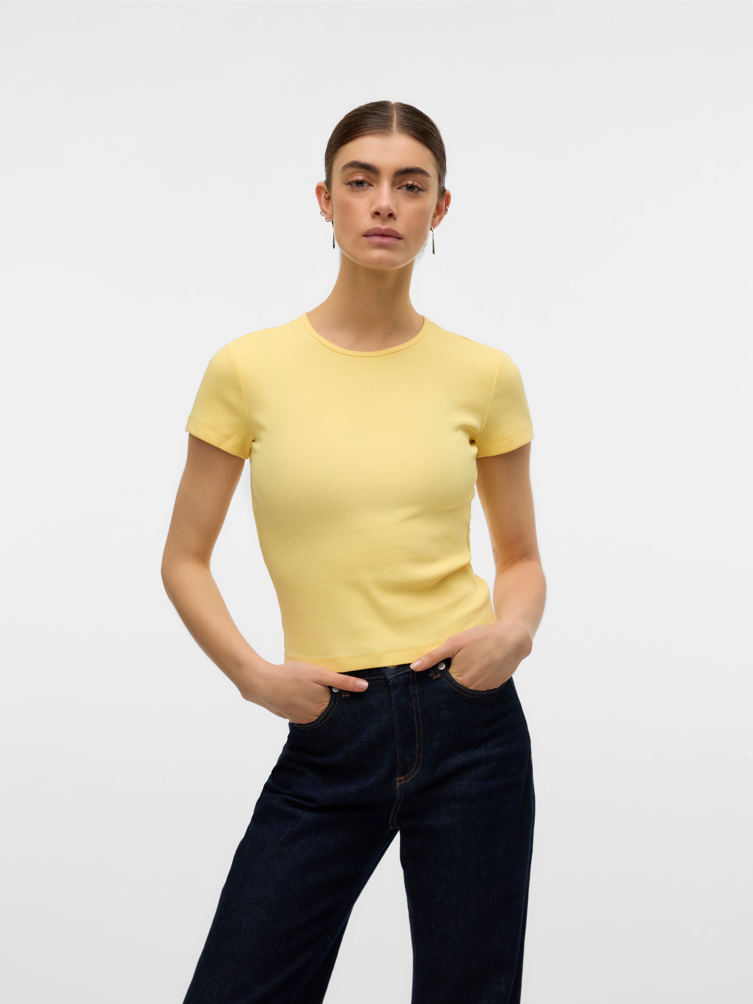 Vero Moda Kurzarmshirt »VMCHLOE SS SHORT TOP JRS NOOS«