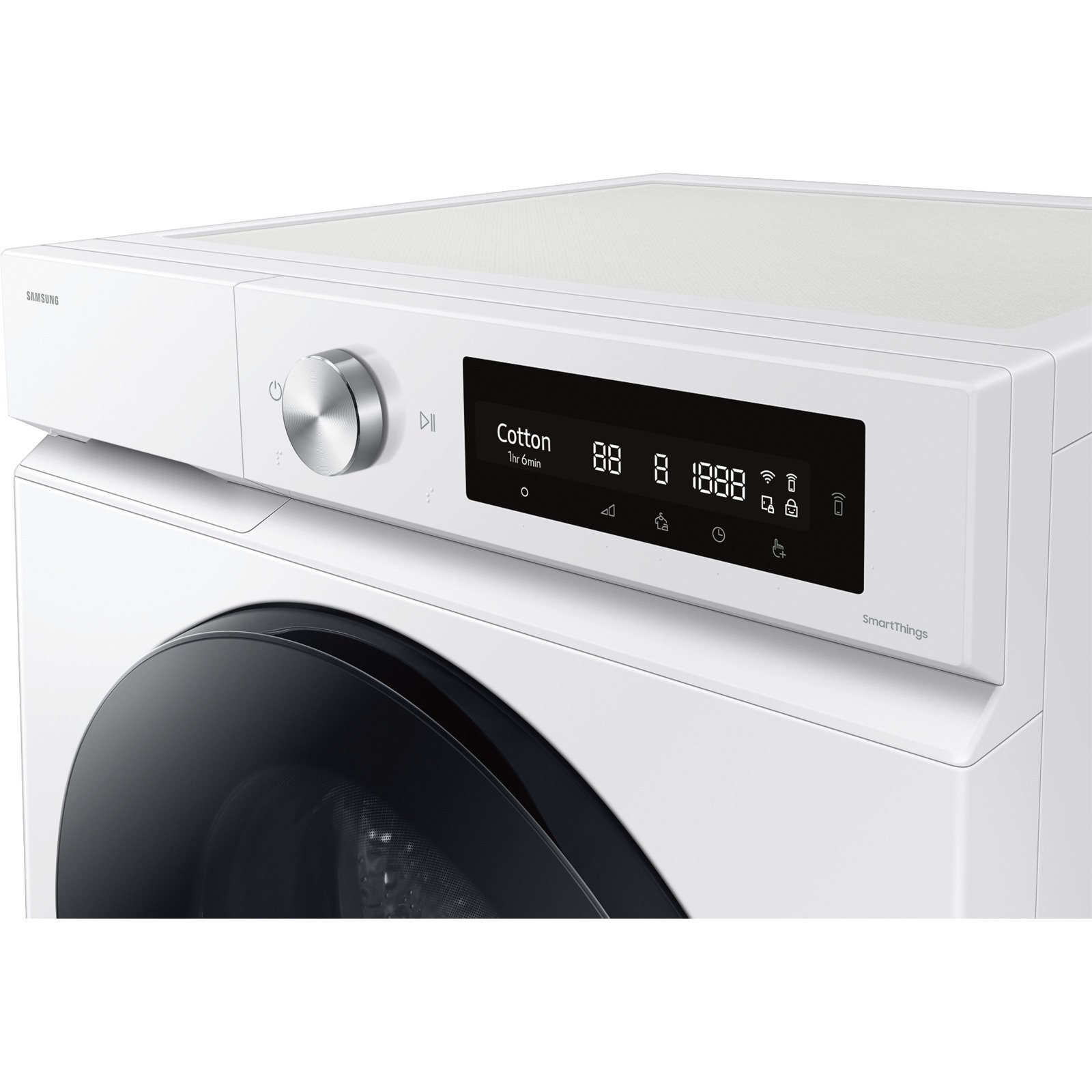 Samsung Waschtrockner WD7400, 11 kg + 6 kg links