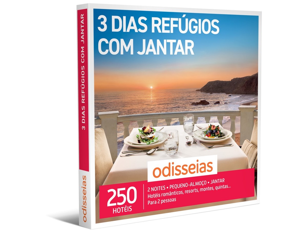 ALOJAMENTO ODISSEIAS 3 DIAS REFÚGIOS COM JANTAR