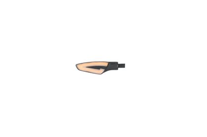 Clignotant LighTech E8 Led aluminium - noir (La paire)