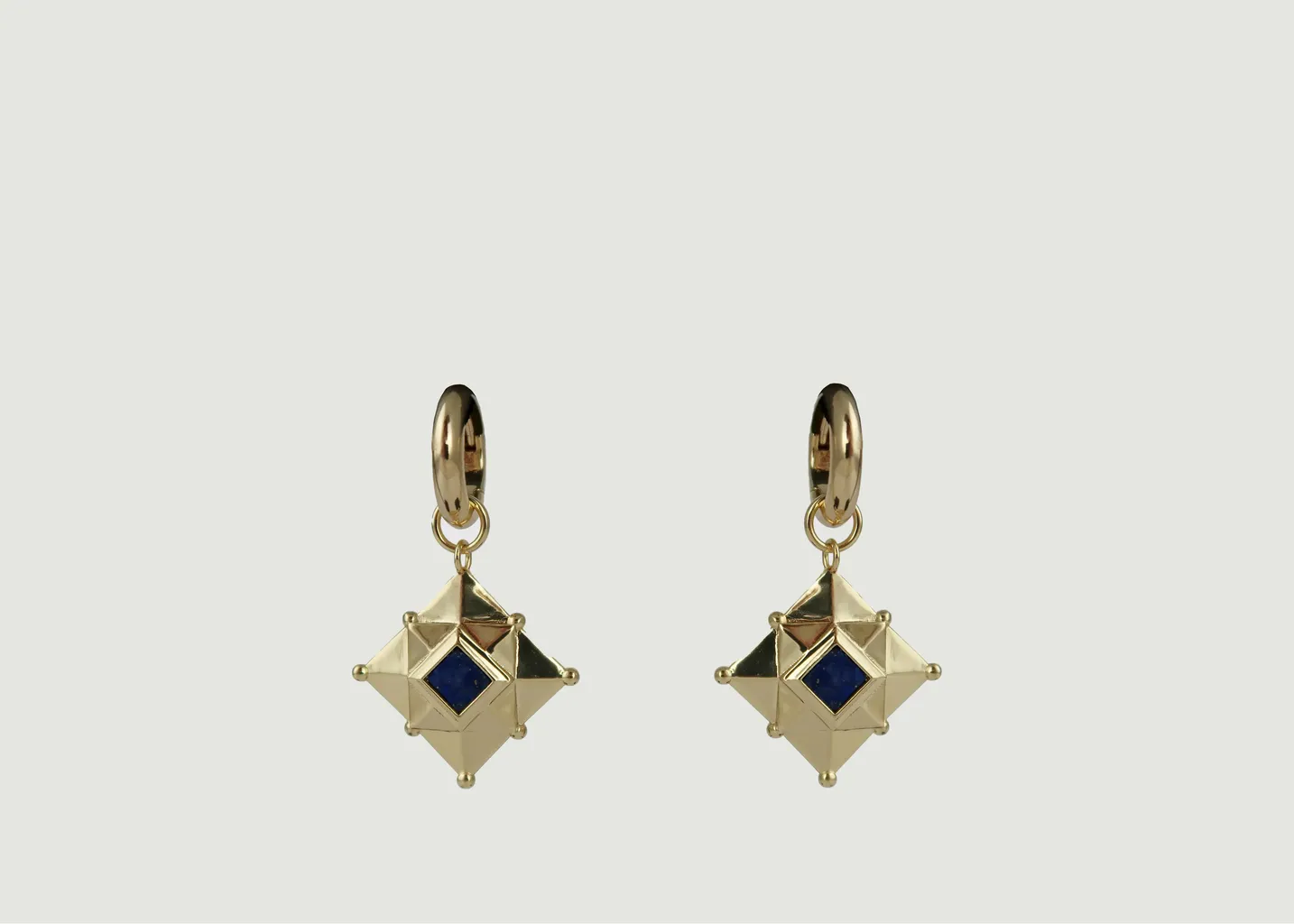 Boucles d'oreille Lapis Lazuli Aerea Studio