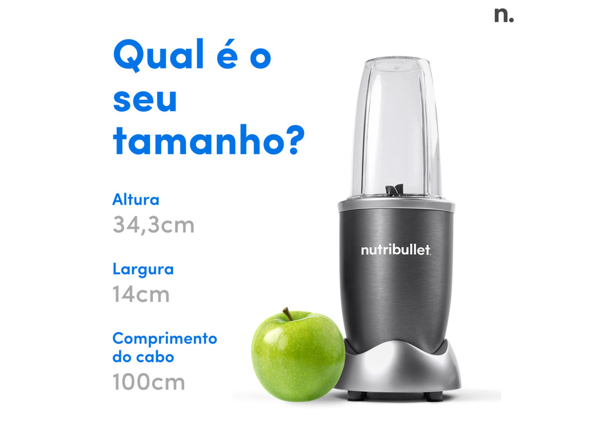 LIQUIDIFICADORA NUTRIBULLET NB606DG 600W