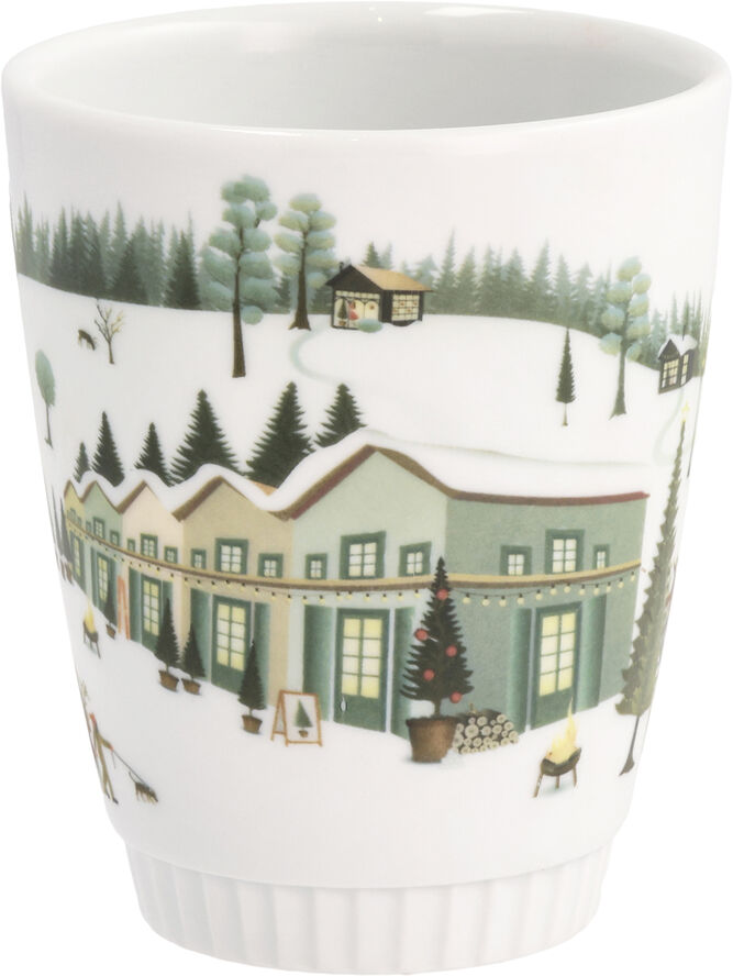 Pillivuyt Krus Vinter 27 cl Hvid Ovnfast porcelæn Hvid