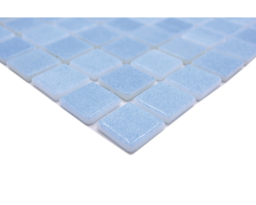 Glasmozaïek VP501PUR voor zwembadbouw, blauw, 31,6 x 31,6 cm